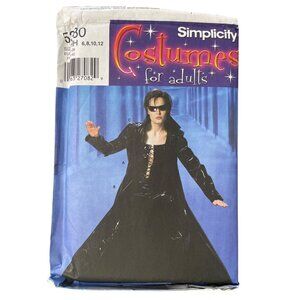 Simplicity 5380 Costume Sewing Pattern Sizes 6-12  Matrix Trinity Duster UNCUT